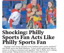 Best of the Babylon Bee: Philly sports fan acts like a Philly sports fan