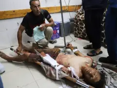 Over 30 Palestinians killed trying to reach US group’s food distribution sites, Gaza authorities say