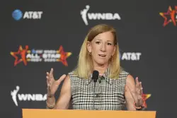 WNBA’s Cathy Engelbert counters on ‘constructive’ CBA talks as players send message before All-Star game