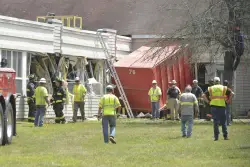 13 injured — including students — after flatbed truck plows into federally-funded Massachusetts trade school